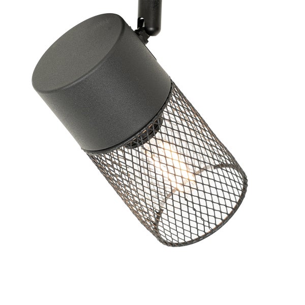 Schienenstrahler mit Drahtschirm