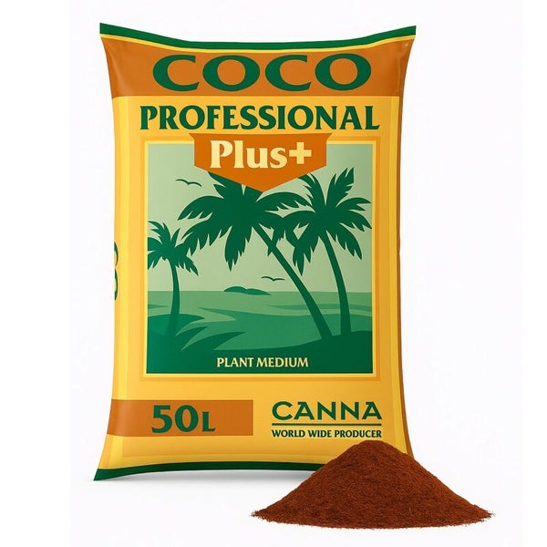 CANNA COCO Professional Plus+ 50 Liter Kokos-Substrat Pflanzenmedium.