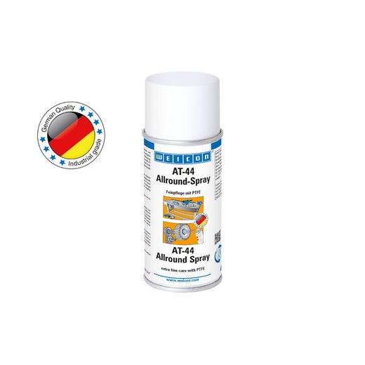 WEICON AT-44 Allround-Spray | Schmier- und Multifunktionsöl mit PTFE | 150 ml | gelblich, transparent