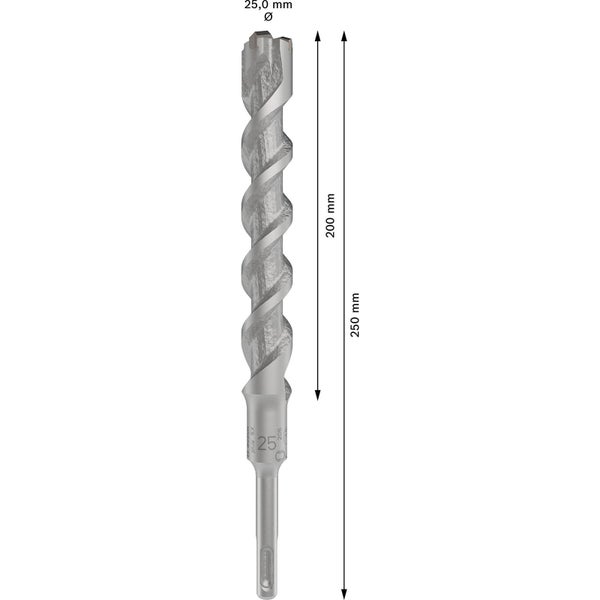 Bosch PRO SDS plus-5X Hammerbohrer 25 x 200 x 250 mm - 2608836649