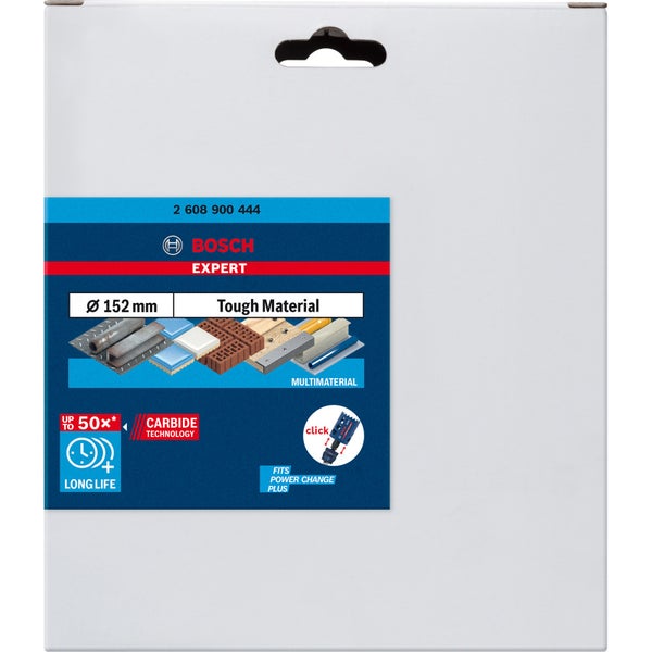 Bosch Expert Tough Material Lochsäge 152 x 60 mm - 2608900444