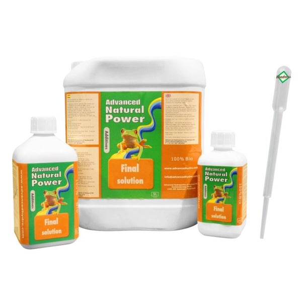 Advanced Hydroponics Final Solution – 250 ml Reifungs- und Blütenförderer mit Pipette, für optimale Ernte, süßere Früchte & vielseitige Pflanzenanwendungen