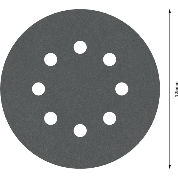Schleifscheibe 125 mm mit Löchern