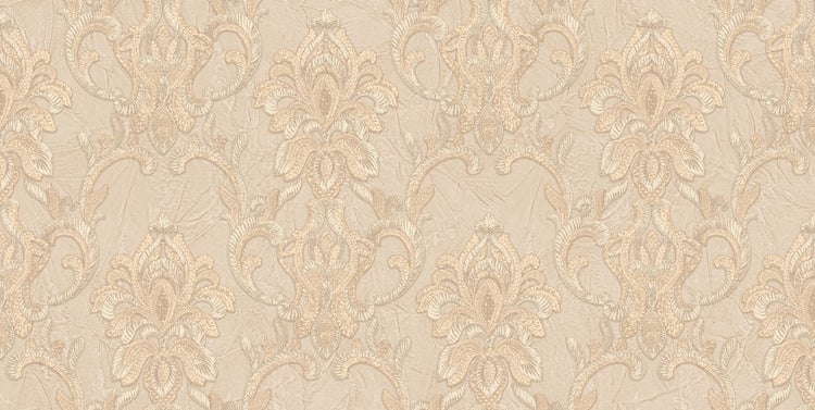 Tapete mit floralem Ornamentmuster