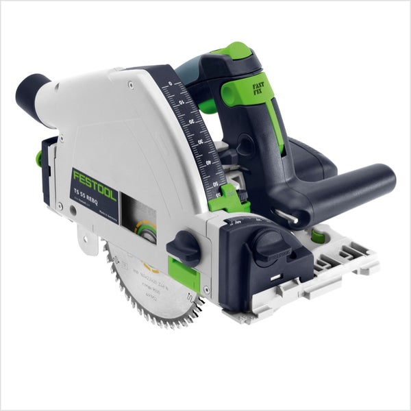 Festool TS 55 REBQ-PLUS-FS Tauchsäge 1200W 160 mm + 2x Zwinge + 1x FS 1400/2 + Systainer