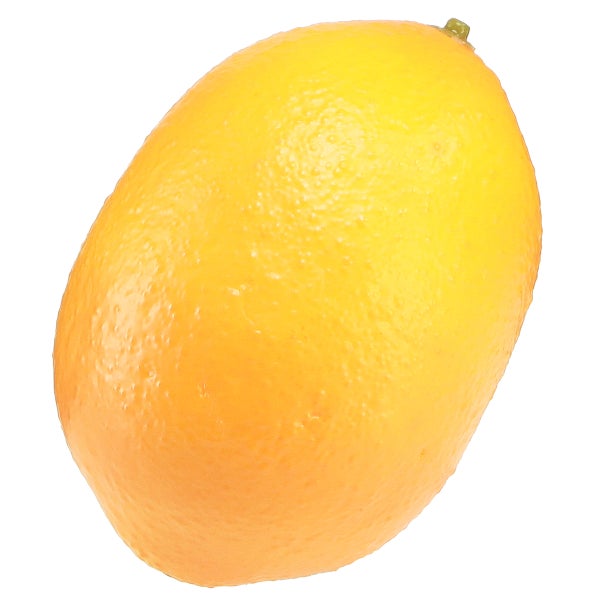 Zitrone aus Kunststoff