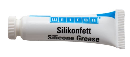 WEICON Silikonfett | lebensmittelechtes Schmierfett | 5 g | farblos, transluzent