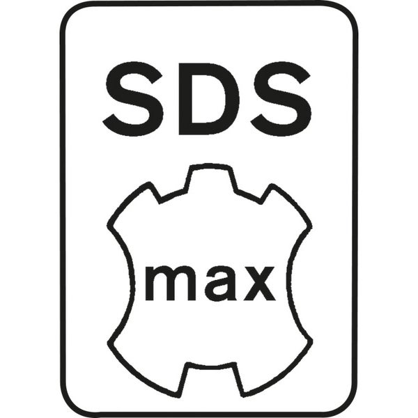 SDS max Bohreraufnahme Kennzeichnung