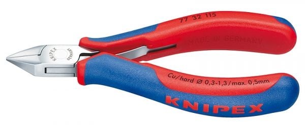 Knipex Elektronik-Seitenschneider 115 mm - 7732115