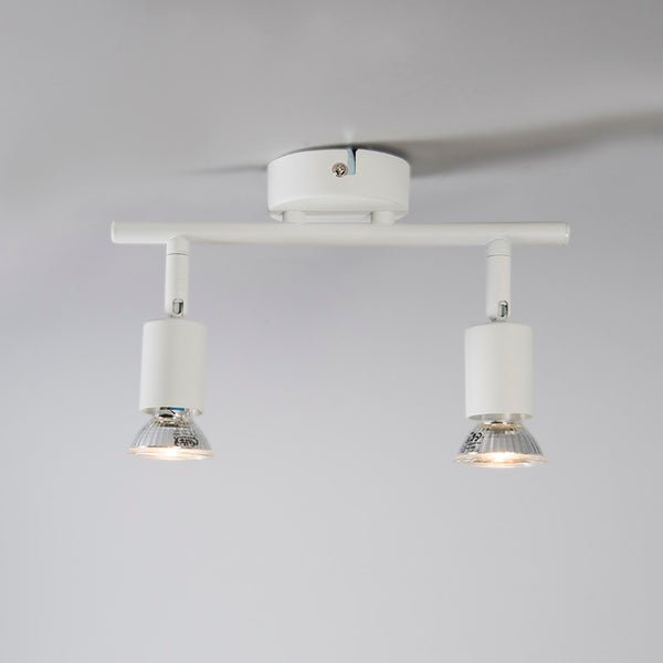 Deckenleuchte mit zwei Strahlern