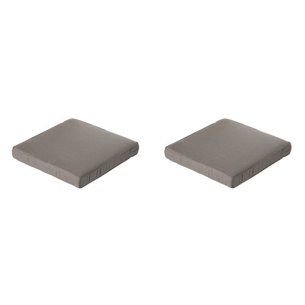 Lounge Profi-Line Sitzkissen Rib livella - ca. 73x73 cm - 2er-Set