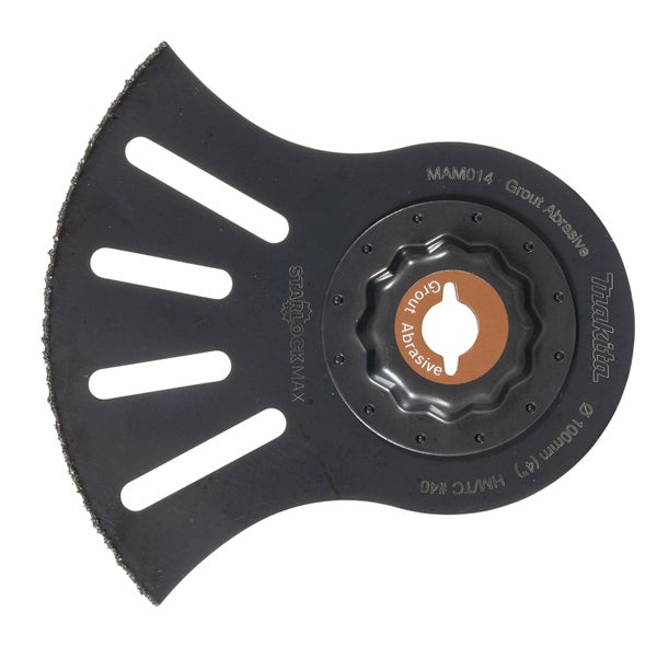 Makita MAM014 Fugenschneider Abrasiv mit Starlock Max Aufnahme, 100 Millimeter Durchmesser