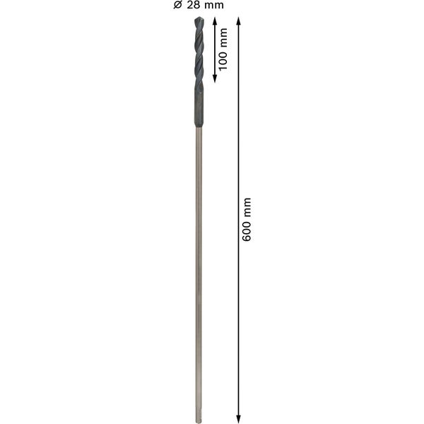 Bosch Experte, Bosch Pro, Bosch Logo, Informationen zu Robert Bosch Power Tools GmbH, Papierverpackungssymbol, QR-Code, obligatorische Sicherheitsausrüstung