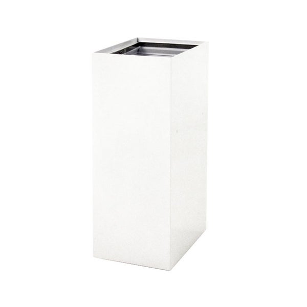 PROREGAL Robuste & Modulare Abfalltrennanlage 60 Liter HxBxT 70 x 26 x 3 x 33,5 cm Inkl. Verbindungsstücke Weiß