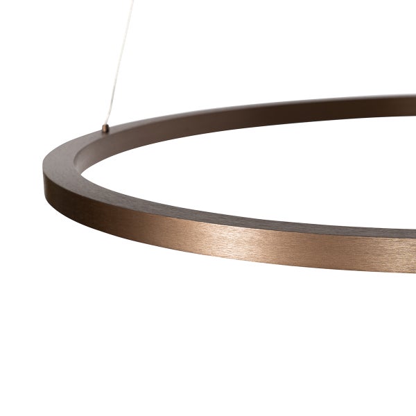 Kreisförmige Hängelampe mit Aufhängung