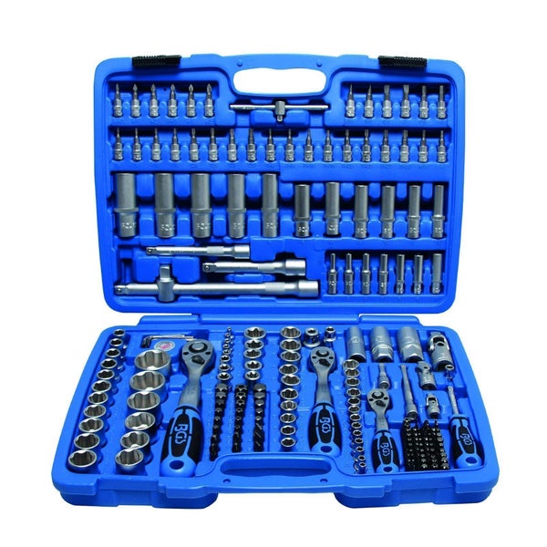 Brilliant Tools Steckschlüsselsatz 46-teilig im blauen Koffer