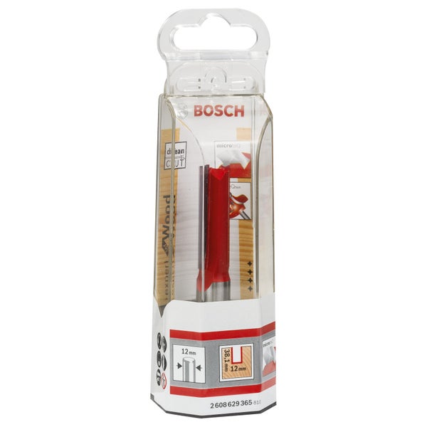 Bosch Nutfräser für Holz, 12 Millimeter, Verpackung