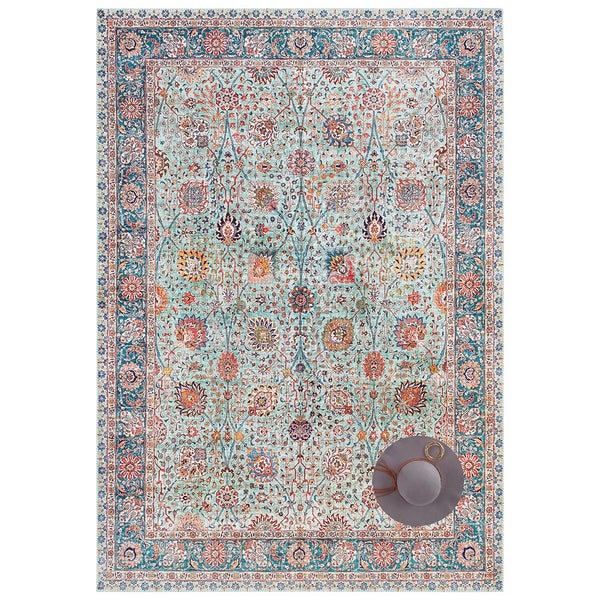 Kurzflor Teppich Mahal Jade - 80x150x0,7cm
