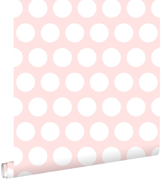 Tapetenrolle mit Punktmuster