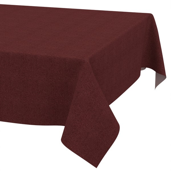Rechteckige Tischdecke aus Textilgewebe mit strukturierter Oberfläche.