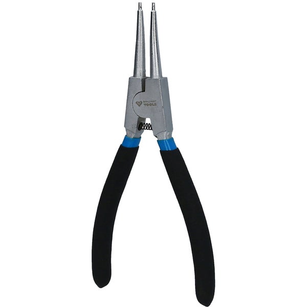 BRILLIANT TOOLS Seegeringzange für Außensicherungsringe gerade 175 mm - BT067001