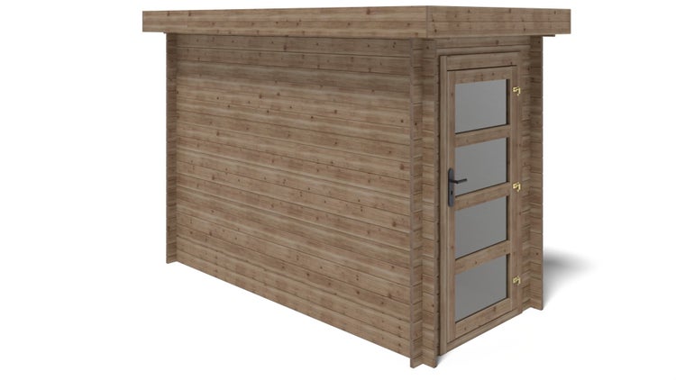 Größenangaben für ein Türschild mit der Aufschrift Miezwohnung und Katzenmotiv