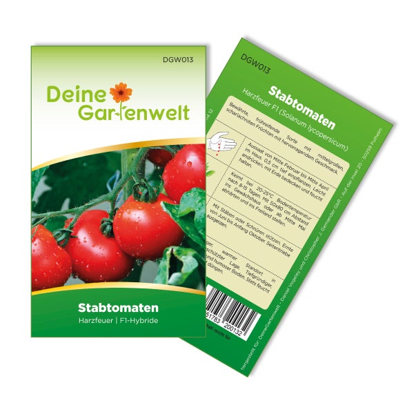 Stabtomaten Harzfeuer F1 Samen von Deine Gartenwelt