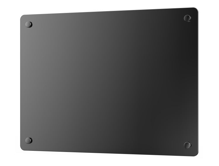 Acrylglasbild mit vier Abstandshaltern