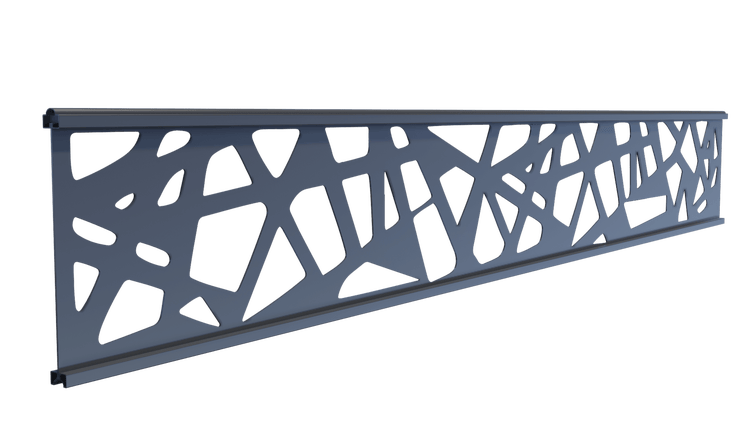 GartenLand Designlamelle Ameland Dekor Scalea Aluminium Anthrazit