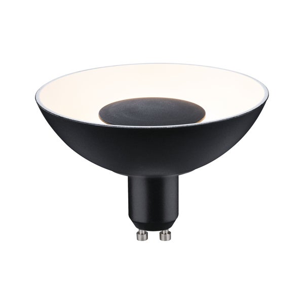 LED Reflektor 3-Step-Dim GU10 230V 360lm 4,9W 3000K dimmbar Schwarz, Weiß