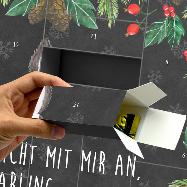 Mr. & Mrs. Panda Befüllbarer Adventskalender Stinktier Angriff - Schwarz