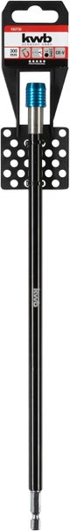 kwb Schnellwechsel-Bithalter, extra lang, Bohrer Verlängerung (1/4'' x 300 mm, Sechskantschaft, E 6.3, magnetisch,)