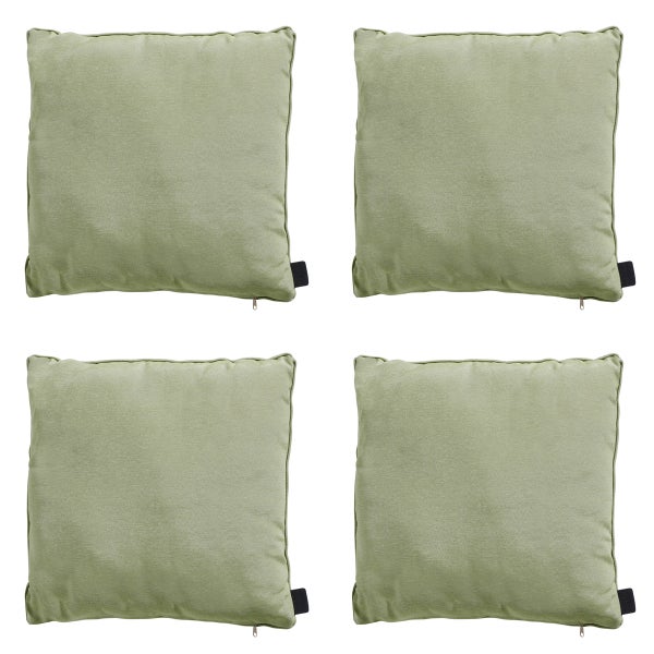 Dekokissen Panama Salbei - Ca. 45x45 cm - 4er-Set