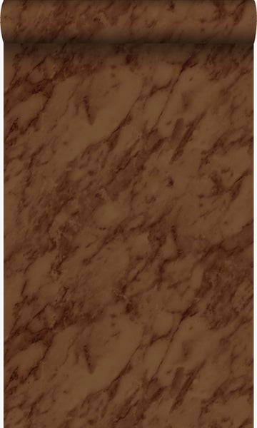 Origin Wallcoverings Tapete Marmor-Optik Rostbraun - 53 cm x 10.05 m - 347392