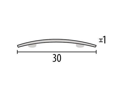 Technische Zeichnung einer Wandleuchte mit Maßangaben
