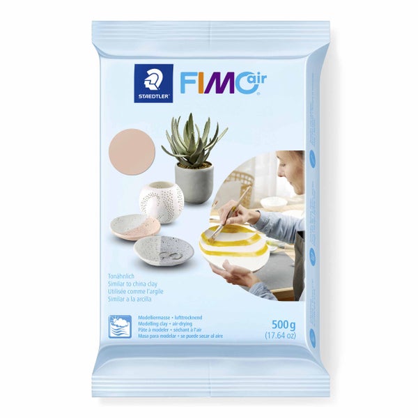 FIMO Lufttrocknende Modelliermasse FIMOair 8100, blassrosa, 500 g