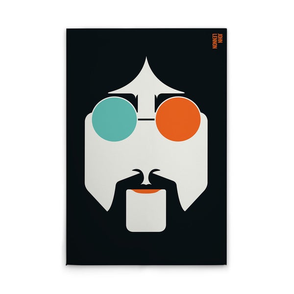 John Lennon Porträt Kunstdruck