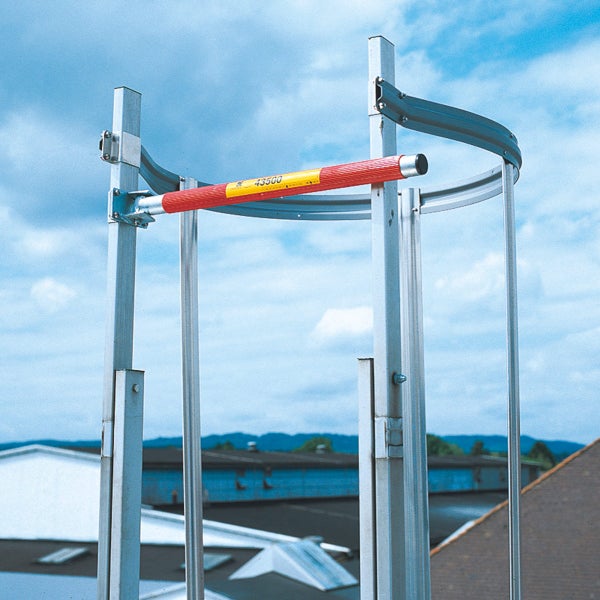 Leiter-Sicherheitsbügel aus Metall für erhöhte Sicherheit beim Aufstieg