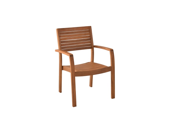 Batavia Gartensessel, stapelbar, 2er Set