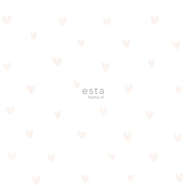 Tapete mit Herzmuster