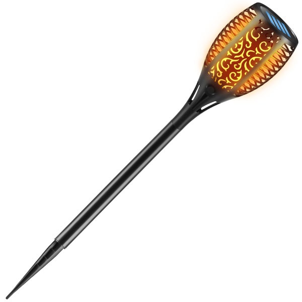 Gartenfackel mit LED-Flammeneffekt