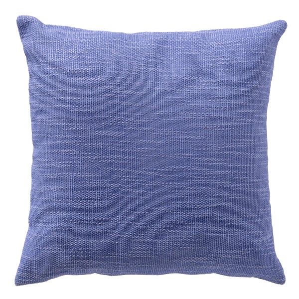 Quadratisches Zierkissen mit Stoffbezug