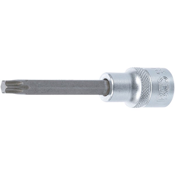 BGS Bit-Einsatz Länge 100 mm Antrieb Innenvierkant 12,5 mm (1/2) T-Profil (für Torx) T45 - 4473