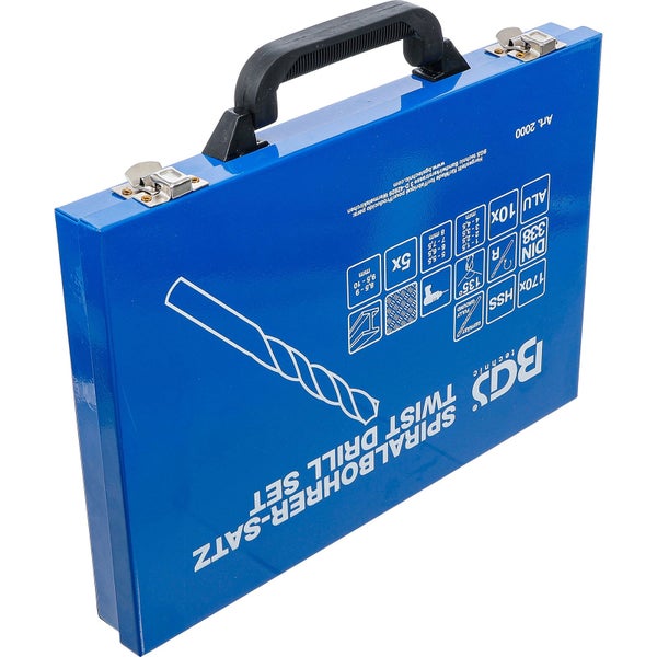 BGS technic Spiralbohrer-Satz im Koffer