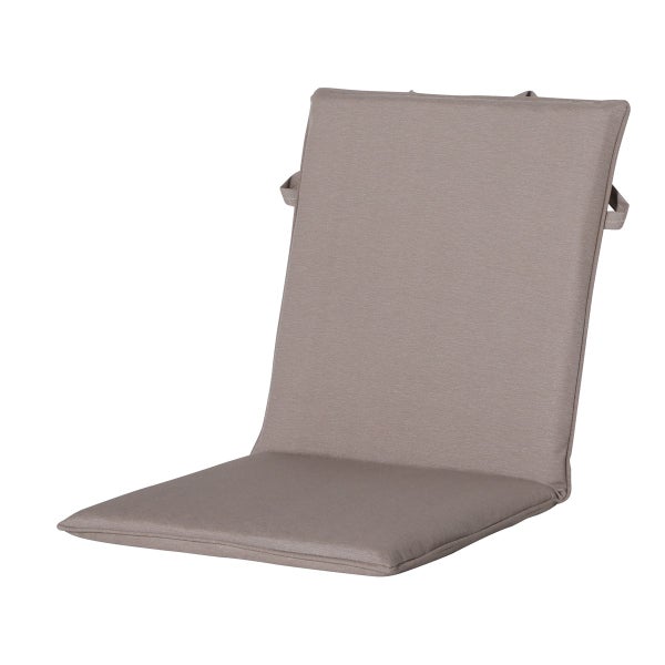 Stuhlauflage Stapelstuhl Panama taupe - Ca. 97x49 cm - 4er-Set