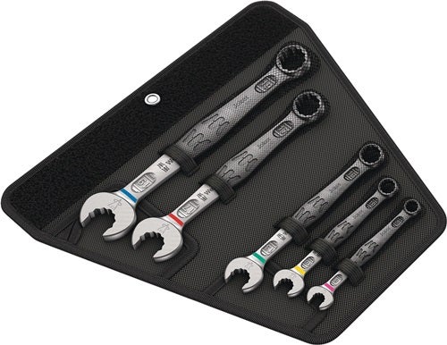 Wera Ringmaulschlüsselsatz 6003 Joker 5-tlg.SW 8-19mm Form A leg.WS - 5020230001