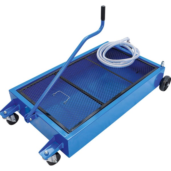 Ölauffangwagen mit Griff und Schlauch