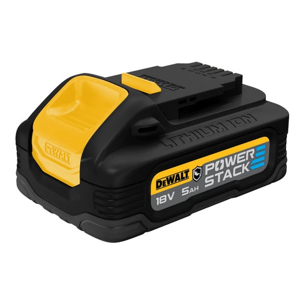 DeWalt PowerStack Lithium Ionen Akku 18 Volt 5 Amperestunden