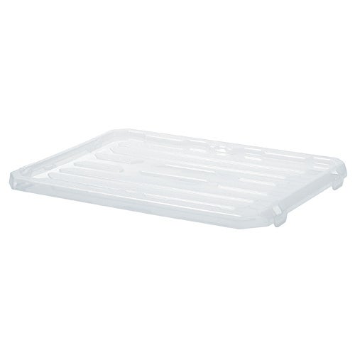 PROREGAL SuperSparSet 5x Mehrzweck Aufbewahrungsbox mit Deckel Transparent HxBxT 26x60x40cm55 Liter