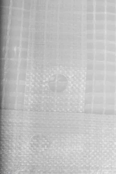 Gitterfolien - Abdeckplane transparent 4 x 5 (20m²)